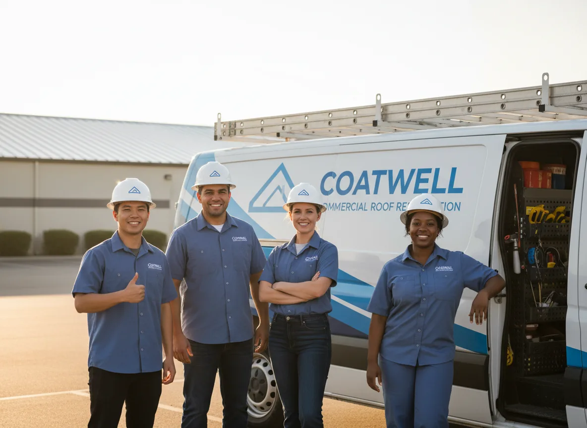 Commercial roof coating company in Middletown, IL